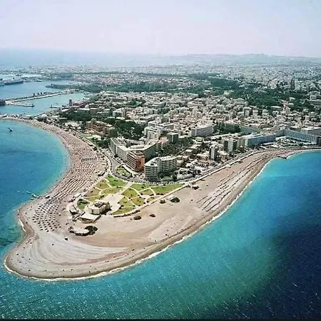 Marina's Cozy House Is Located In A Quiet Neighborhood In Rhodos Center.